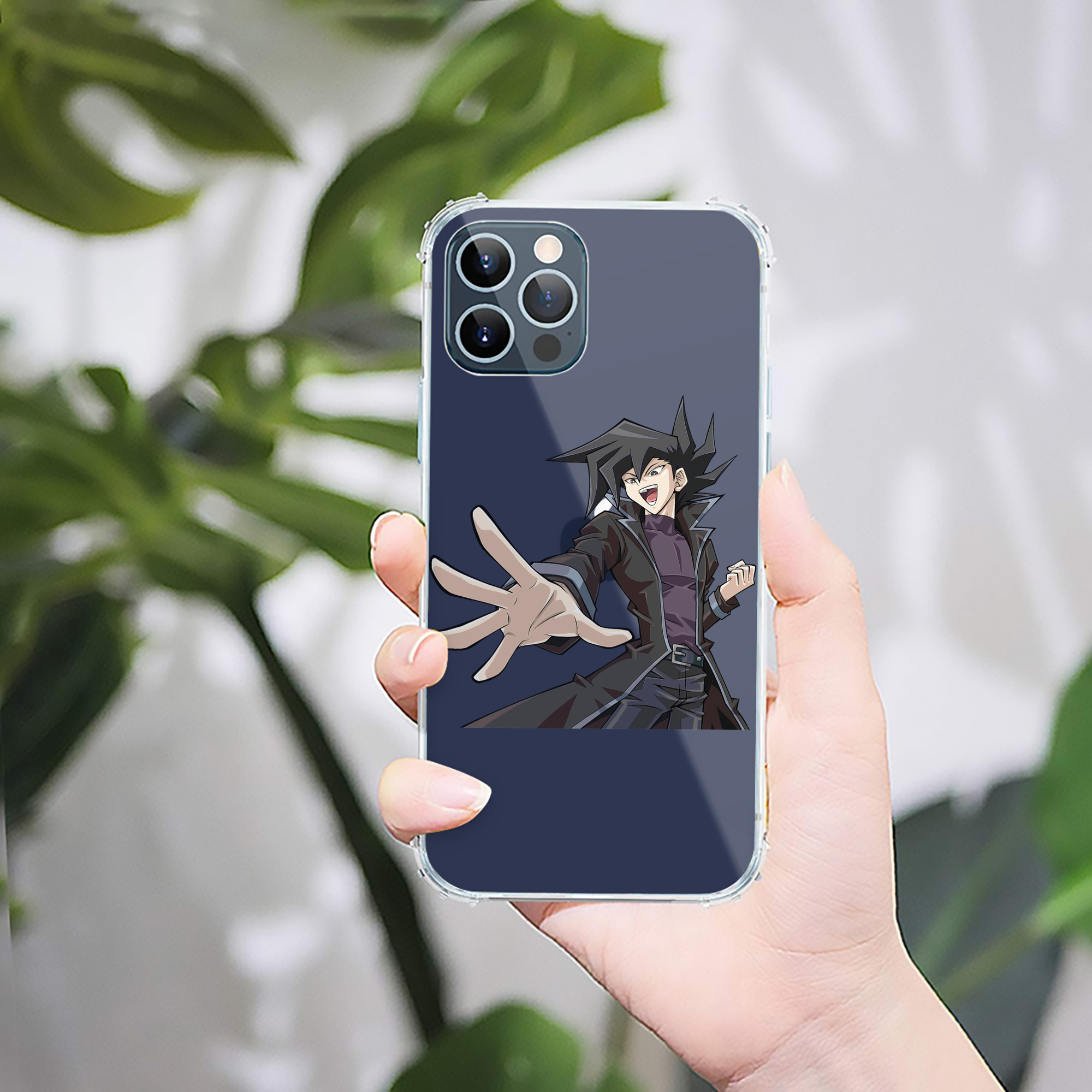 （画像用） 遊☆戯☆王 Yu-Gi-Oh! 【iPhone 12シリーズ対応】透明スマホケース（クリアソフトケース）
